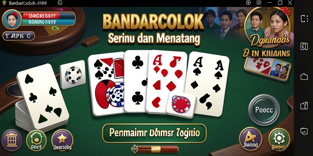 Tampilan menarik dari gameplay BANDARCOLOK yang seru dan menantang.