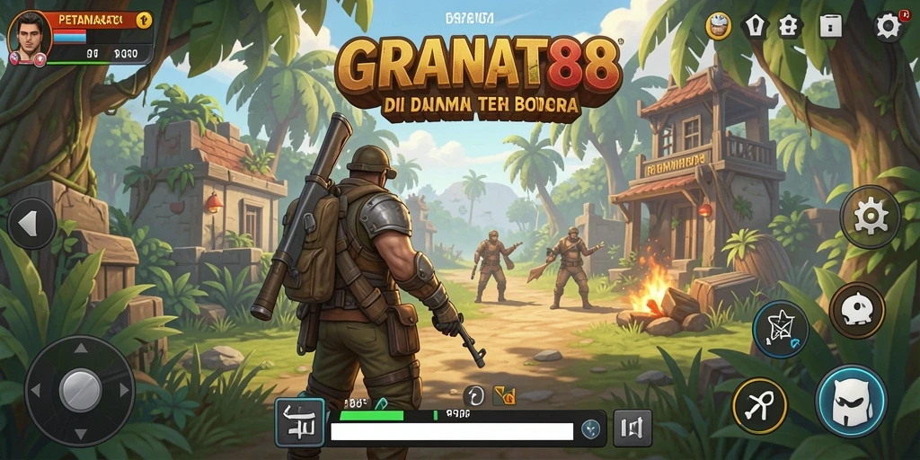 Screenshot <strong>GRANAT88</strong> menampilkan gameplay seru di dunia terbuka.