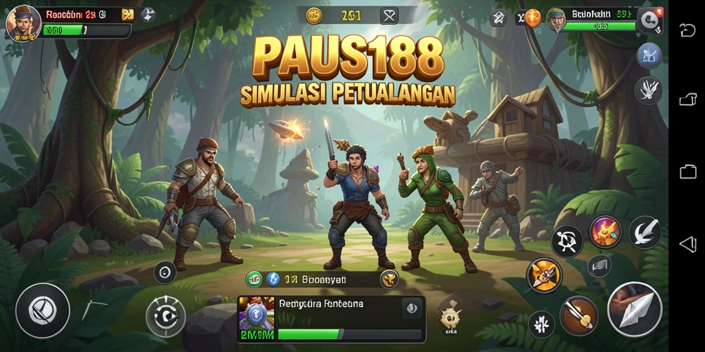 Tampilan gameplay PAUS188 yang mengasyikkan dan penuh warna.