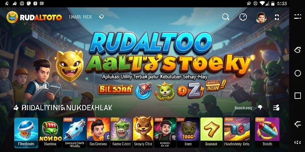Tampilan antarmuka menarik dari RUDALTOTO yang mempermudah pengguna.