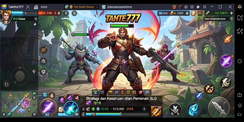 Tampilan menarik dari gameplay TANTE777 yang penuh strategi.